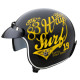 Мотоциклетний шолом W-TEC Café Racer чорно-жовтий XS (53-54)