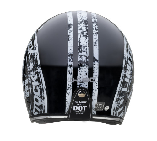 Мотоциклетний шолом W-TEC Café Racer чорний XS (53-54) Мотоциклетний шолом W-TEC Café Racer чорний XS (53-54)