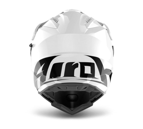 Мотошолом Airoh Commander Колір Білий 2022р L(59-60)