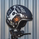 Мотоциклетний шолом W-TEC Café Racer чорний XS (53-54)