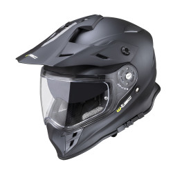 Мотоциклетний шолом W-TEC V331 PR - матовий чорний / XXL (63-64)