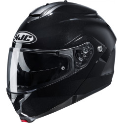 Мотоциклетний шолом Flip-Up HJC C91 Metal чорний XL (61-62)