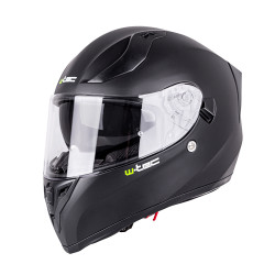 Мотоциклетний шолом W-TEC Vintegra Solid - Матовий чорний / М (57-58)