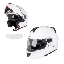 Мотоциклетний шолом W-TEC Vexamo V270 PP - Білий / XS (53-54)