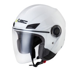 Мотоциклетний шолом W-TEC Nankko - білий / S (55-56)
