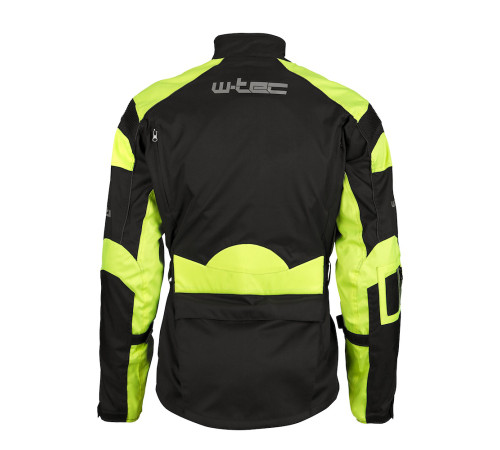 Мото куртка W-TEC Nerva - чорно-зелений / 4XL Мото куртка W-TEC Nerva - чорно-зелений / 4XL