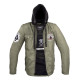 Чоловіча мотокуртка W-TEC Black Heart Hat Skull Jacket - хакі/XL