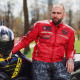 Чоловіча мотокуртка W-TEC Patriot Red - розмір M