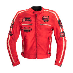 Чоловіча мотокуртка W-TEC Patriot Red - розмір 4XL