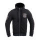 Чоловічий толстовка з капюшоном W-TEC Black Heart Kustom Kulture Hoodie - чорний/XL