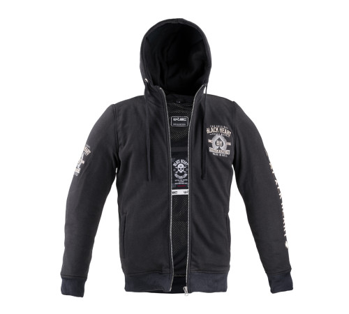 Чоловічий толстовка з капюшоном W-TEC Black Heart Kustom Kulture Hoodie - чорний/XL Чоловічий толстовка з капюшоном W-TEC Black Heart Kustom Kulture Hoodie - чорний/XL