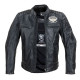 Чоловіча шкіряна мото куртка W-TEC Black Heart Wings Leather Jacket - чорний/5XL