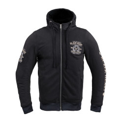 Чоловічий толстовка з капюшоном W-TEC Black Heart Kustom Kulture Hoodie - чорний/М