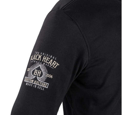 Чоловічий толстовка з капюшоном W-TEC Black Heart Kustom Kulture Hoodie - чорний/L Чоловічий толстовка з капюшоном W-TEC Black Heart Kustom Kulture Hoodie - чорний/L
