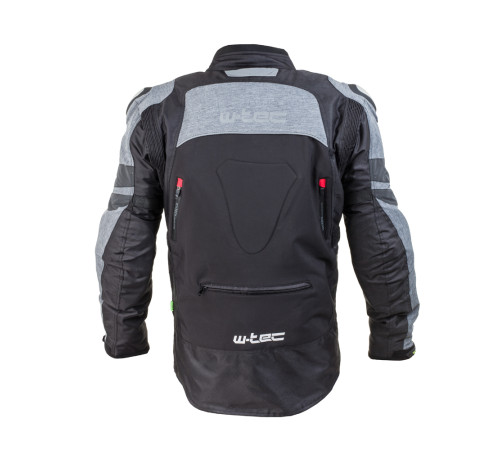 Чоловіча мотокуртка W-TEC Tomret NF-2220 - чорно-сірий / 3XL Чоловіча мотокуртка W-TEC Tomret NF-2220 - чорно-сірий / 3XL
