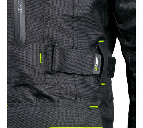 Чоловіча мотокуртка W-TEC Glomnitz NF-2205 - чорно-зелений / 3XL Чоловіча мотокуртка W-TEC Glomnitz NF-2205 - чорно-зелений / 3XL