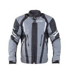 Чоловіча мотокуртка W-TEC Briesau NF-2112 - сірий / 3XL