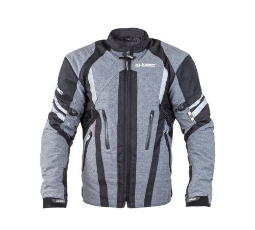 Чоловіча мотокуртка W-TEC Briesau NF-2112 - сірий / 3XL Чоловіча мотокуртка W-TEC Briesau NF-2112 - сірий / 3XL