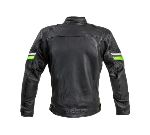 Шкіряна мото куртка W-TEC Montegi - Матовий чорний / 5XL Шкіряна мото куртка W-TEC Montegi - Матовий чорний / 5XL