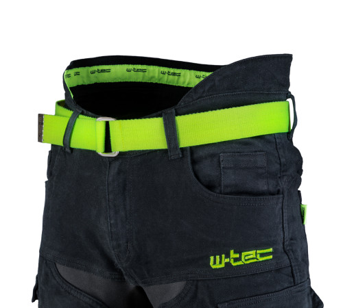 Чоловічі мотоджинси W-TEC Aredator - чорні/40 Чоловічі мотоджинси W-TEC Aredator - чорні/40