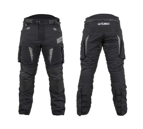 Мотоштани W-TEC Aircross чорно-сірі/М Мотоштани W-TEC Aircross чорно-сірі/М