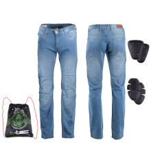 Чоловічі джинси Moto Jeans W-TEC Shiquet - Сині