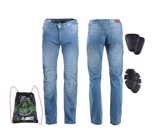 Чоловічі джинси Moto Jeans W-TEC Shiquet - Сині