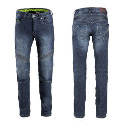 Чоловічі мотоджинси W-TEC Oliver - сині/4XL