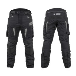 Мотоштани W-TEC Aircross чорно-сірі/6XL