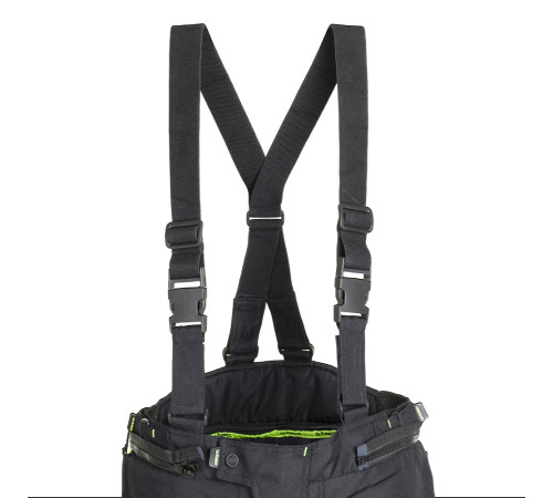Чоловічі мотоштани W-TEC Spirital - чорно-флуо-жовті/XL Чоловічі мотоштани W-TEC Spirital - чорно-флуо-жовті/XL