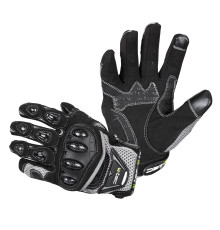 Моторукавиці W-TEC Upgear - чорно-сірі/XXL