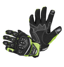 Моторукавиці W-TEC Upgear - чорно-зелений/3XL