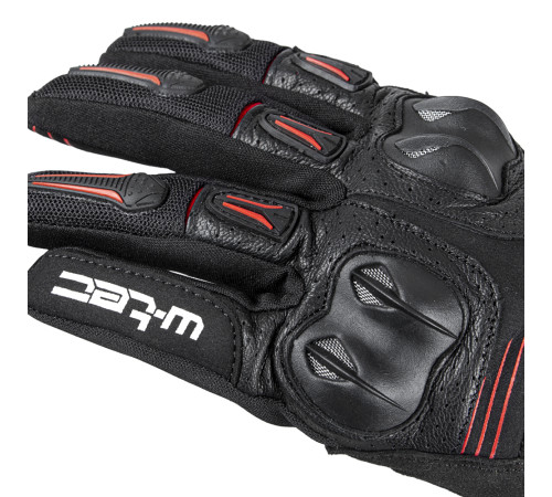 Шкіряні мото рукавиці W-TEC Legend - чорно-червоний / 3XL Шкіряні мото рукавиці W-TEC Legend - чорно-червоний / 3XL