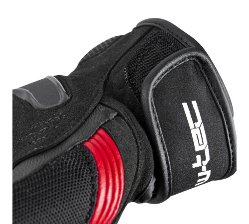 Шкіряні мото рукавиці W-TEC Legend - чорно-червоний / 3XL Шкіряні мото рукавиці W-TEC Legend - чорно-червоний / 3XL