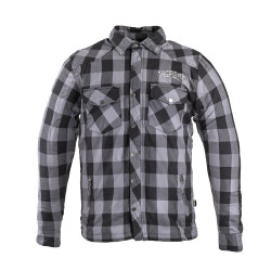 Сорочка Shirt W-TEC Black Heart Reginald - 3XL/сіро-чорний