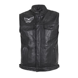 Чоловічий мотожилет W-TEC Midvora - чорний/3XL