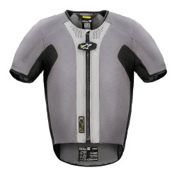 Жилет із подушками безпеки Alpinestars Tech-Air® 5 Airbag System - сіро-чорний, XL