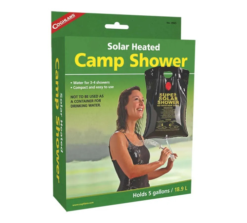 Душ туристичний Coghlans Solar Heated Camp Shower 9965 Душ туристичний Coghlans Solar Heated Camp Shower 9965
