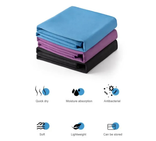 Рушник Naturehike Fitness NH20FS009 100 х 30 см, синій Рушник Naturehike Fitness NH20FS009 100 х 30 см, синій