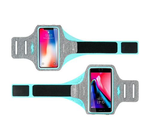 Чохол для телефона на руку Naturehike NH18B020-B, блакитний