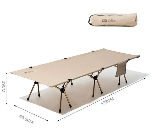 Ліжко розкладне Mobi Garden SJ NX21665048, зелене Ліжко розкладне Mobi Garden SJ NX21665048, зелене