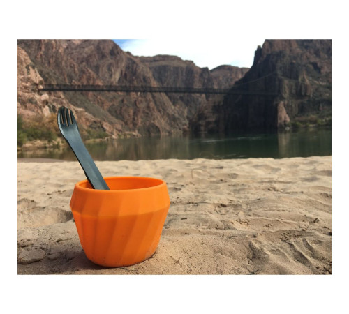 Миска Humangear FlexiBowl - оранжевий Миска Humangear FlexiBowl - оранжевий