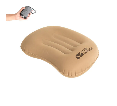 Подушка надувна Mobi Garden Light air NXLQU63007, бежева Подушка надувна Mobi Garden Light air NXLQU63007, бежева