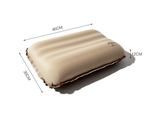 Подушка самонадувна Mobi Garden Sponge air NX21663018, бежева Подушка самонадувна Mobi Garden Sponge air NX21663018, бежева