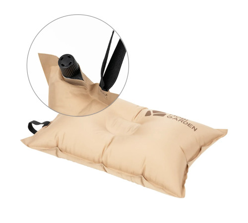 Подушка самонадувна Mobi Garden Stars air NXL1534002, бежева Подушка самонадувна Mobi Garden Stars air NXL1534002, бежева