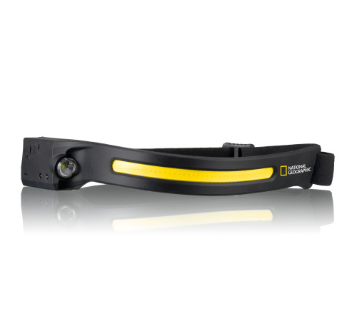 Ліхтар налобний National Geographic Iluminos Stripe 300 lm + 90 Lm USB Rechargeable (9082600)