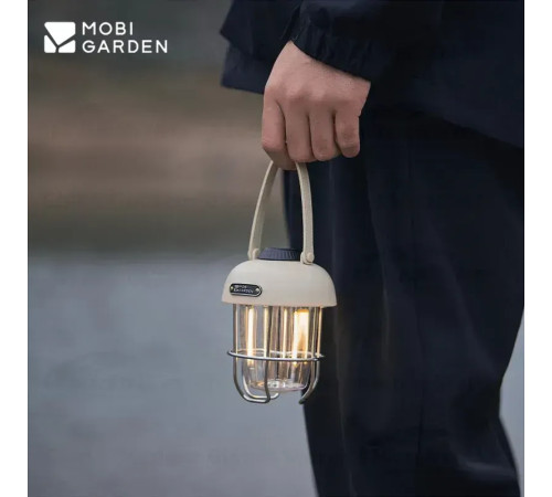 Ліхтар кемпінговий Mobi Garden NX22673017, бежевий Ліхтар кемпінговий Mobi Garden NX22673017, бежевий