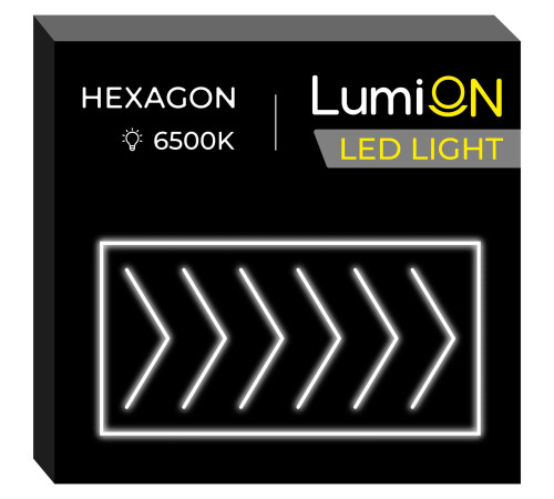 Світильник світлодіодний трикутний LumiOn L0-7, 485 x 244 см Світильник світлодіодний трикутний LumiOn L0-7, 485 x 244 см