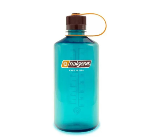 Пляшка для води Nalgene 1 л NM Teal Sustain, синя Пляшка для води Nalgene 1 л NM Teal Sustain, синя