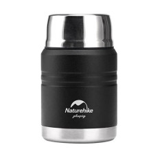 Термос Naturehike Stew beaker NH20SJ041 500 мл, чорний